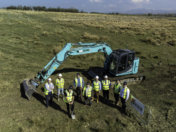 Lillyhall Development Site ground breaking ceremony