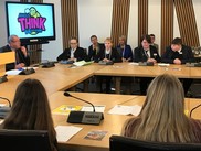 Think Before You Type Parliamentary Reception