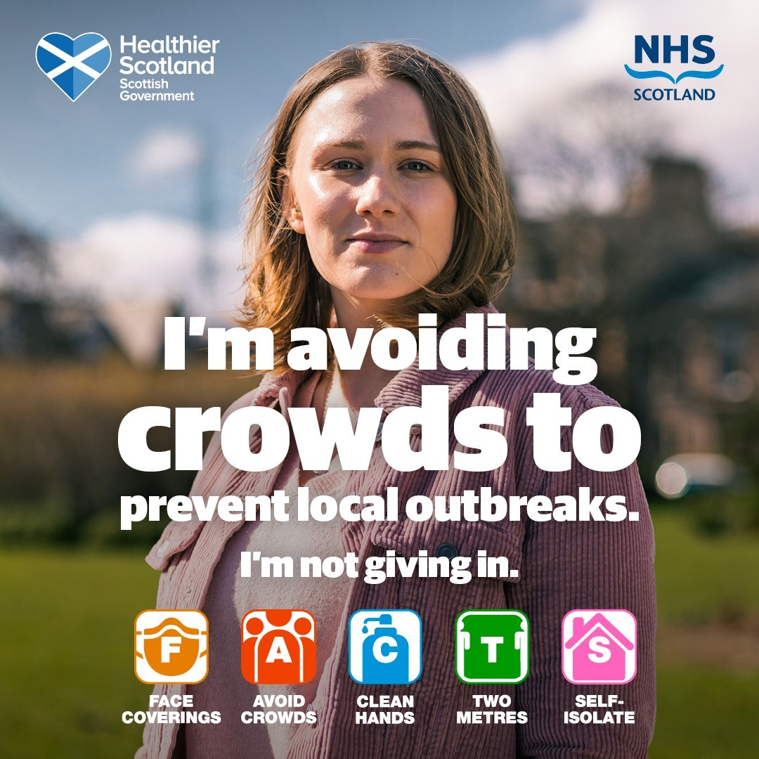 Covid I'm avoiding crowds