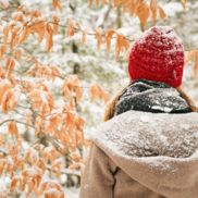 Keep cosy and socialise outdoors this winter to boost your wellbeing by connecting with nature 