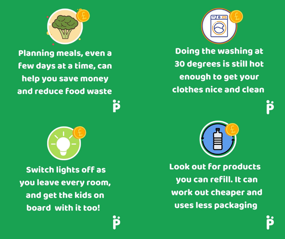 Parent club scotland tips save money save planet