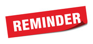 Reminder Banner