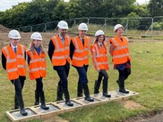 Monifieth Learning CAmpus concrete footprint