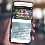 Connecting parent Angus website