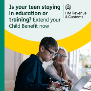 HMRC Teen child benefit