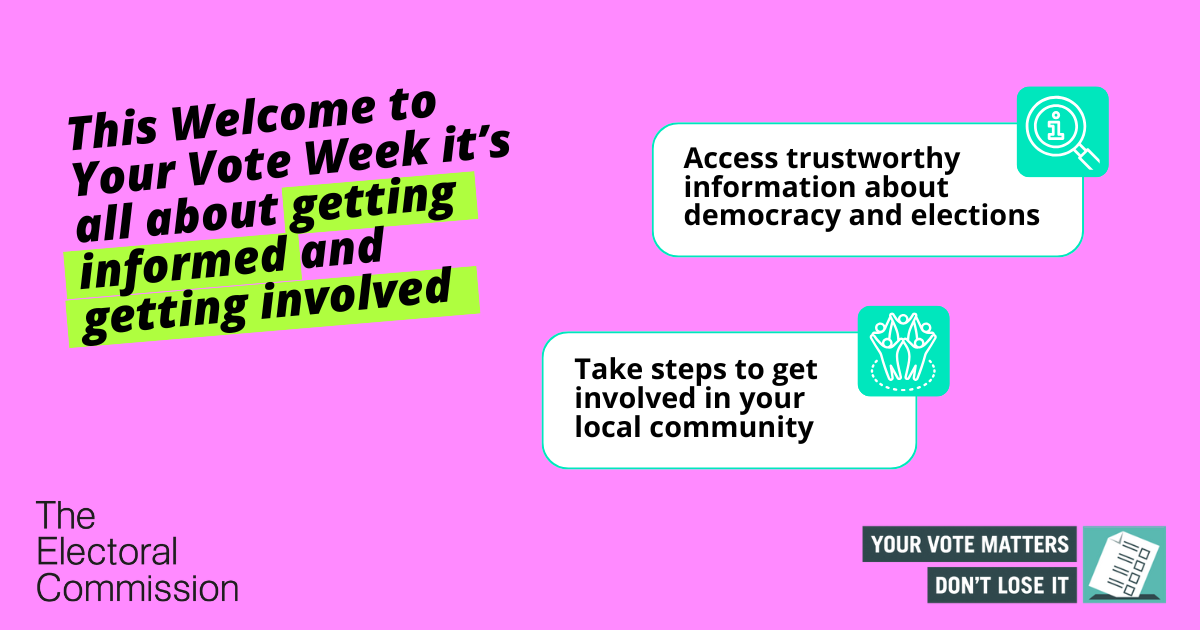 WElcome to your vote 2025