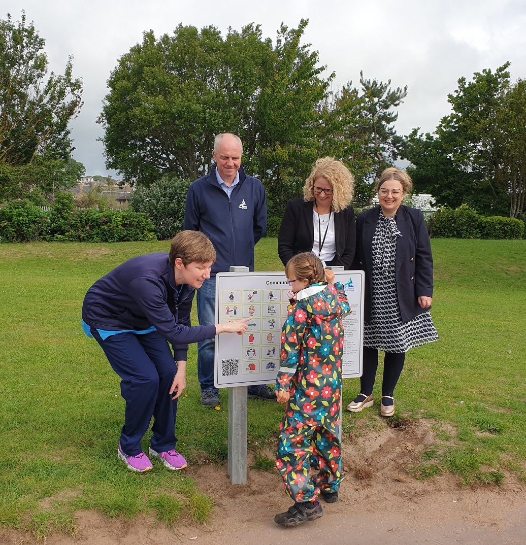2025 06 Communications Boards Monifieth Seafront park