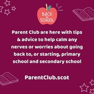 Parent Club SCotland back to school