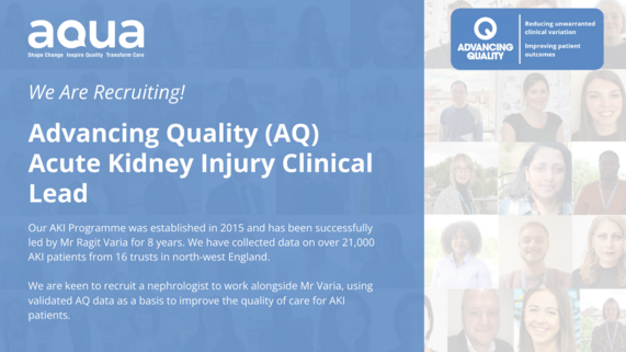 AQ AKI Clinical Lead Vacancy