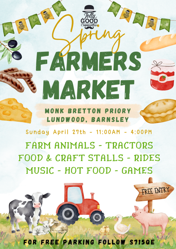 Spring Farmers Market at Monk Bretton Priory