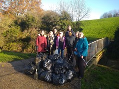 Gloucester Park litter pick