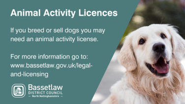 Animal Activity License