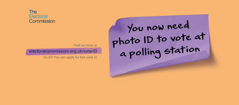 You now need photo ID to vote at a Polling Station