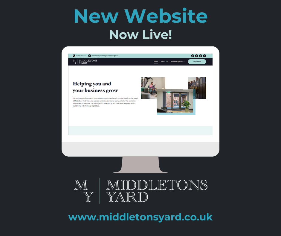 Middletons Yard Website Live