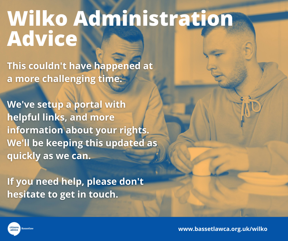 Wilko Administration Advice