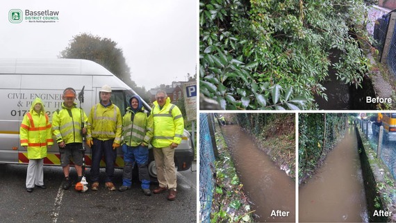 Brook Terrace clearance works