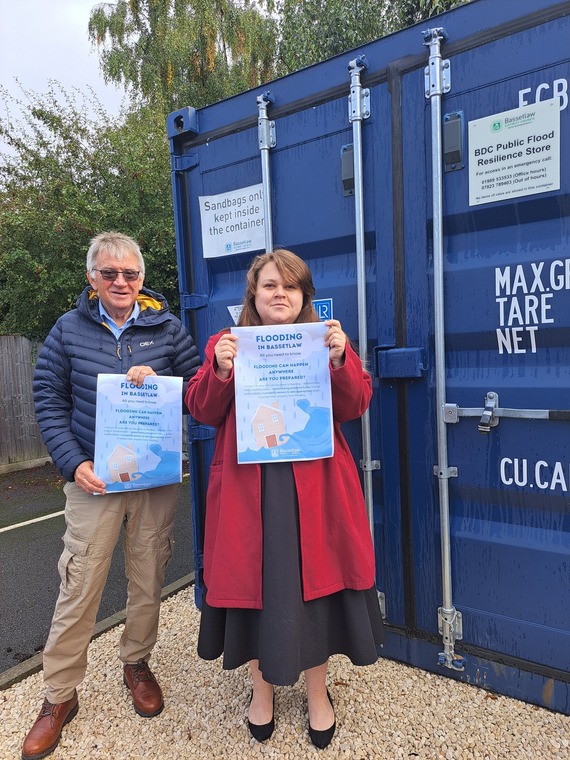 Cllr Darrell Pulk, Cabinet Member for Environment and Energy and Cllr Harriet Digby