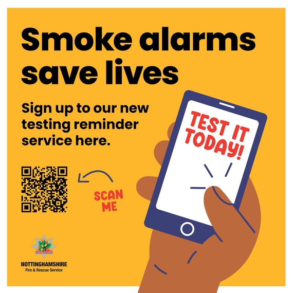 Smoke Alarm testing graphic