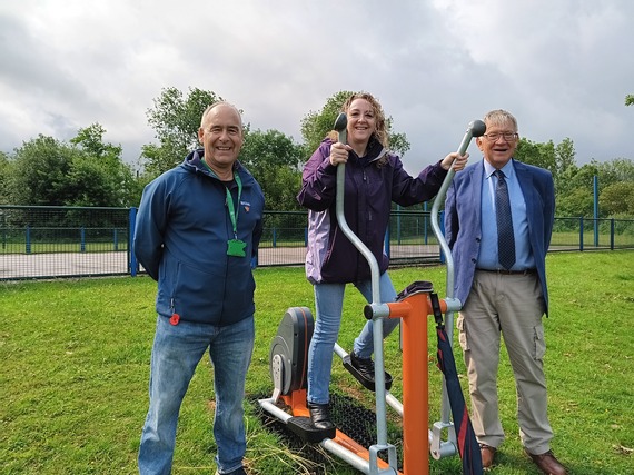 Tony Eaton, Julie Leigh and Darrell Pulk.