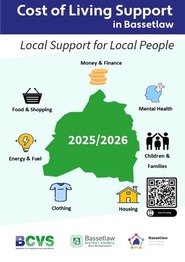 The cover page of the 2025/26 Cost of Living Booklet. 