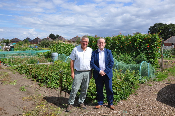 Councillor Darrell Pulk and Councillor Jonathan Slater