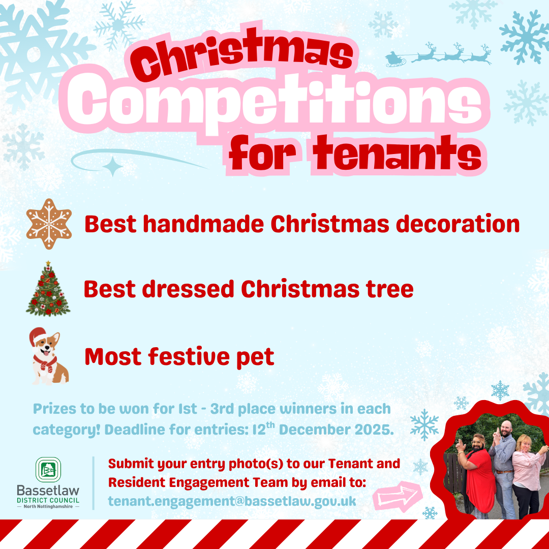 Tenant Engagement Team; Raj Sharma, Joshua Booth and Anita Fairweather.