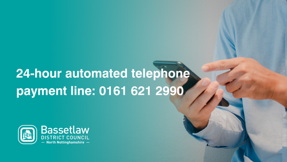 Man using mobile phone.