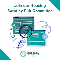 Image of a person viewing two documents through a magnifying glass. One has a tick for acceptance and the other a cross, for rejection.
