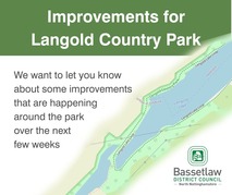 Langold Country Park map. 