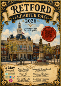 Retford Charter Day poster