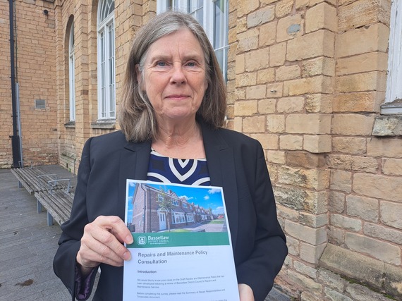 Photo of Cllr Lynne Schuller, Cabinet Member for Housing and Estates