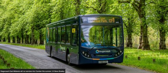Clumber park bus © Steve Bradley