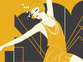 The Great Gatsby illustration.
