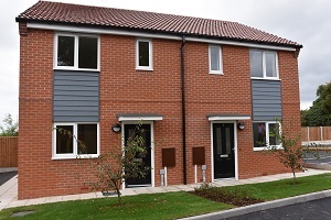 New homes on doles Lane, Whitwell