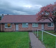 Council house with new roof