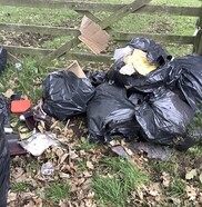 Fly tipping stainsby