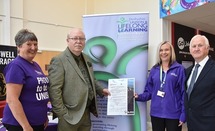Leader with Unison reps