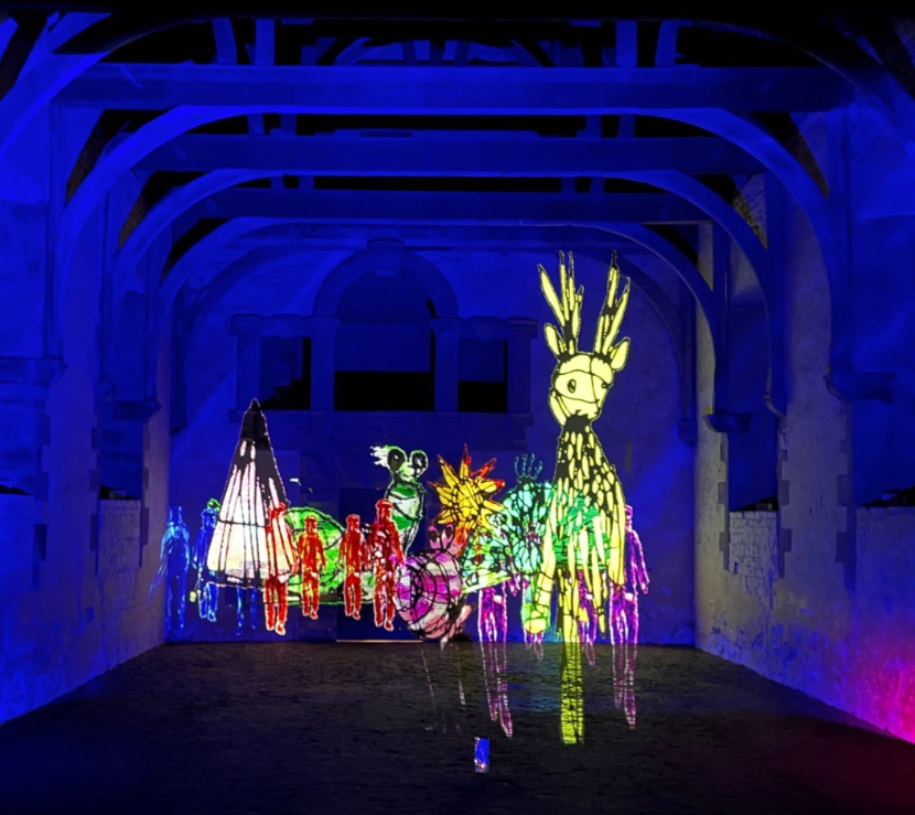 Bright Winter nights display at Bolsover Castle