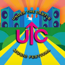 Text reads: under the castle music festival