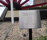 Blackwell memorial plaque