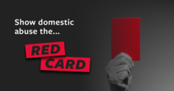 Show domestic abuse the red card
