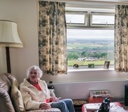 valley view resident in chair