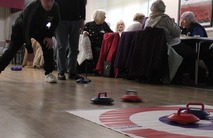 Kurling at Pinxton warm hub