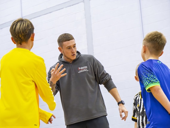 Sports development coach