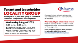 Tenant and leaseholder locality group