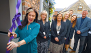 Natalie Fleet MP opening new BCVS office