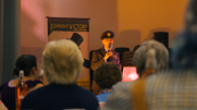 Johnny Victory performing in Newton