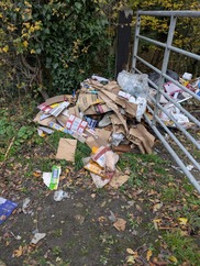 Pinxton fly tip