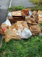 Clumber street fly tip