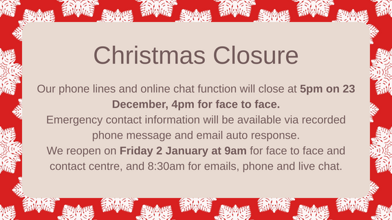 CS Christmas opening